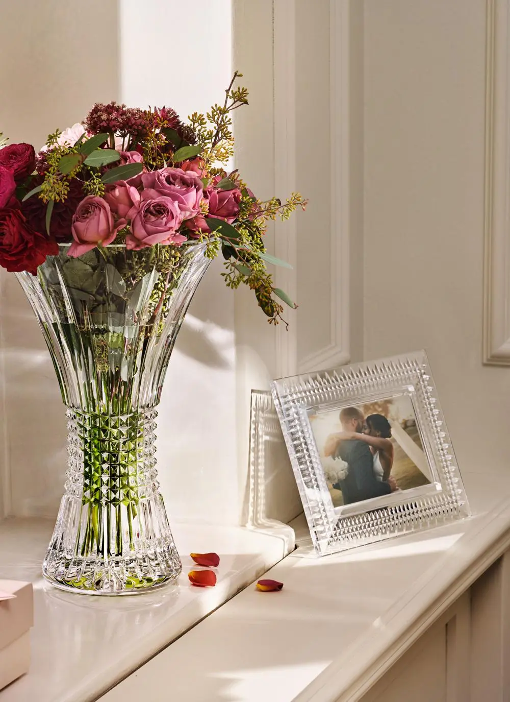 Waterford Crystal Lismore Diamond Frame (5 x 7 inches) | Blarney